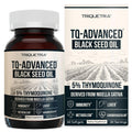 Black Seed Oil Softgels | 5% Thymoquinone - TQ-Advanced® | High Potency - 500 mg per Capsule - 15:1 Concentrate from Nigella Sativa Extract - FENGGESTORE20