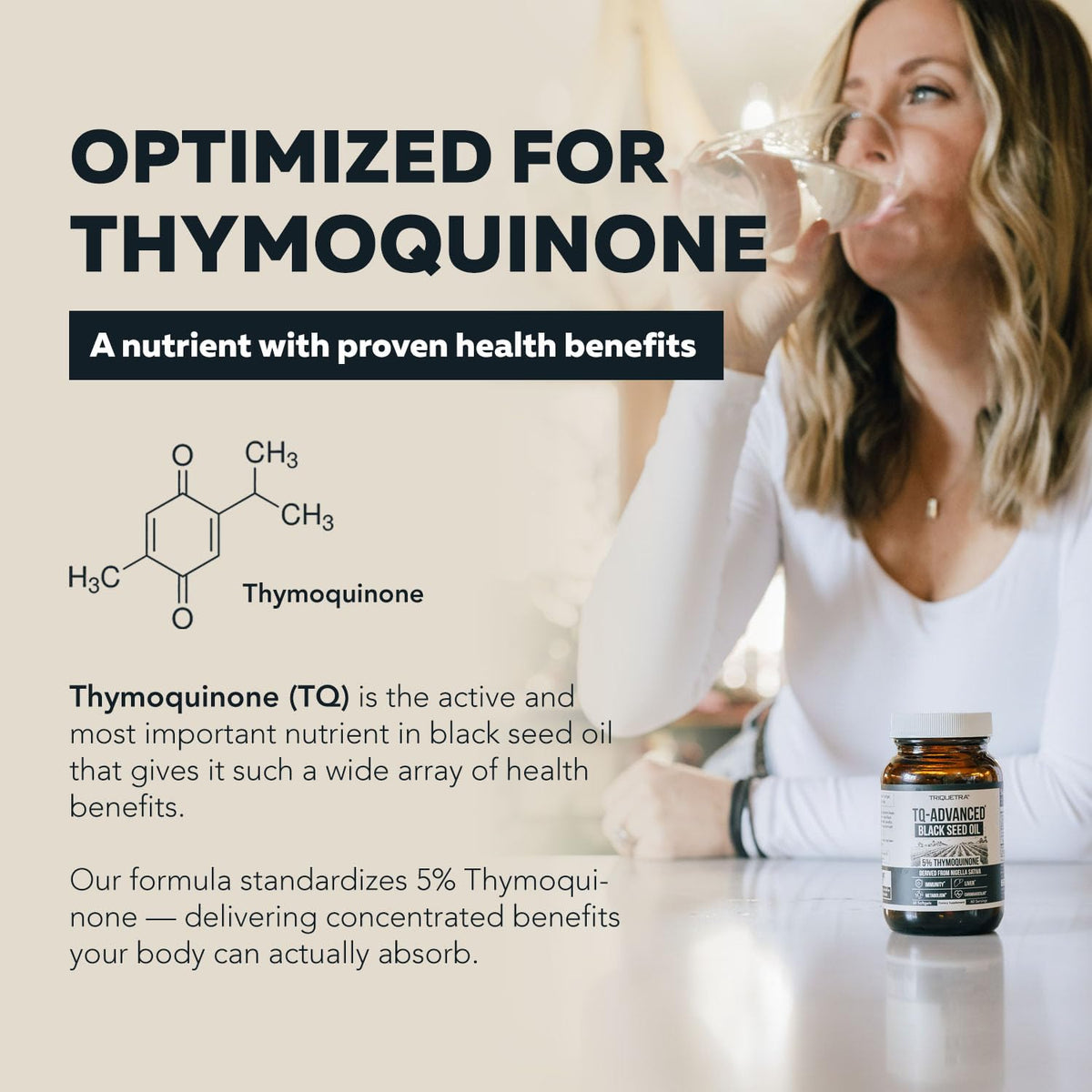 Black Seed Oil Softgels | 5% Thymoquinone - TQ-Advanced® | High Potency - 500 mg per Capsule - 15:1 Concentrate from Nigella Sativa Extract - FENGGESTORE20