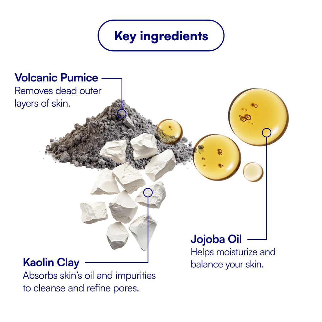 Bliss Micro Magic Skin-renewing Microdermabrasion Scrub | Smoothing Volcanic Pumice & Purifying Kaolin Clay | Refreshed Glow Straight-from-the-Spa - FENGGESTORE20