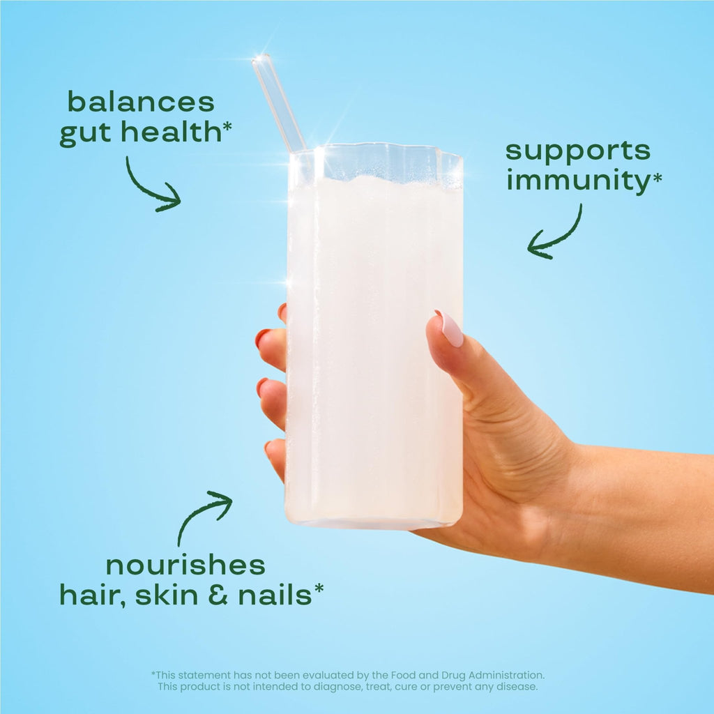 Bloom Nutrition Bovine Colostrum Powder with Vitamin B-12 for Gut Health, Immune Support, Hair Growth & Beauty Supplement | Unflavored, 25 Servings - FENGGESTORE20