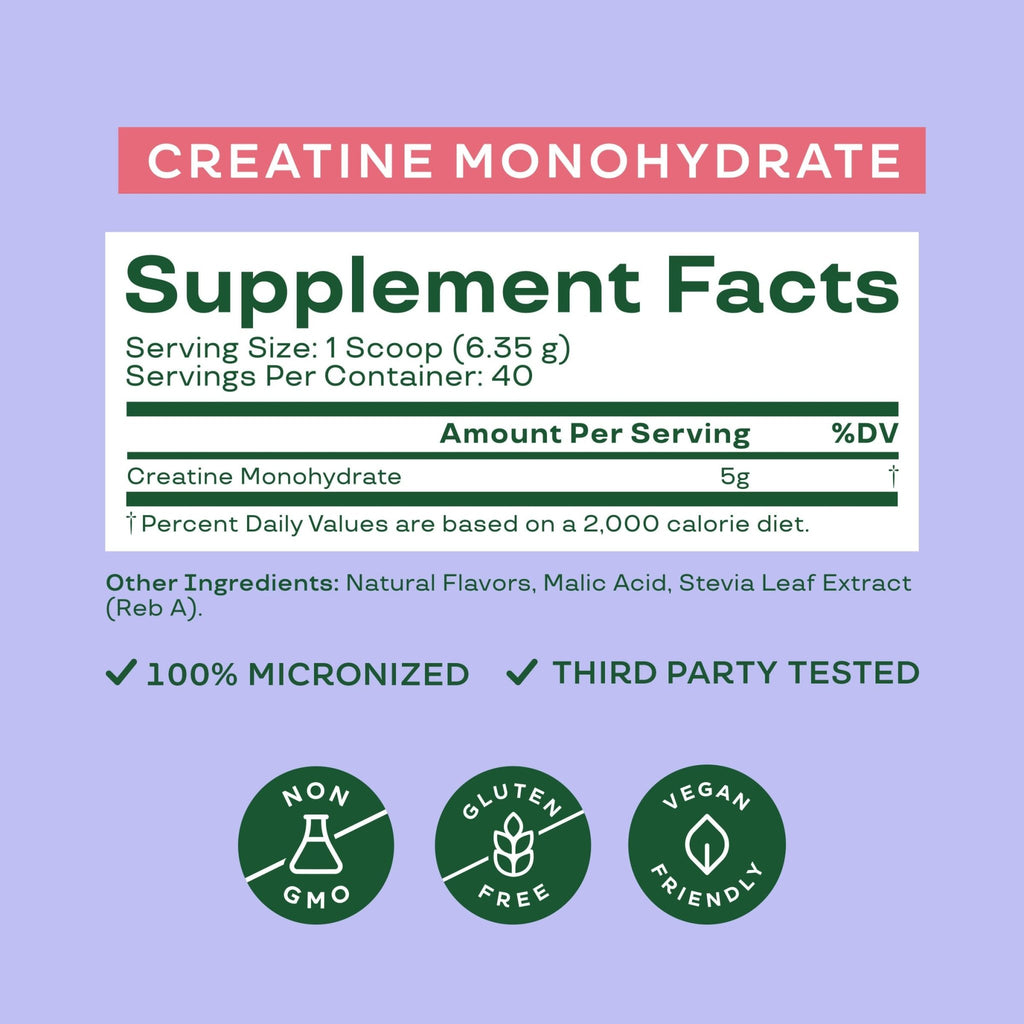 Bloom Nutrition Creatine Monohydrate Powder, 5g Micronized Creatine per Serving, Supports Muscle Recovery, Strength, Endurance, Pre or Post Workout, Gluten Free - FENGGESTORE20