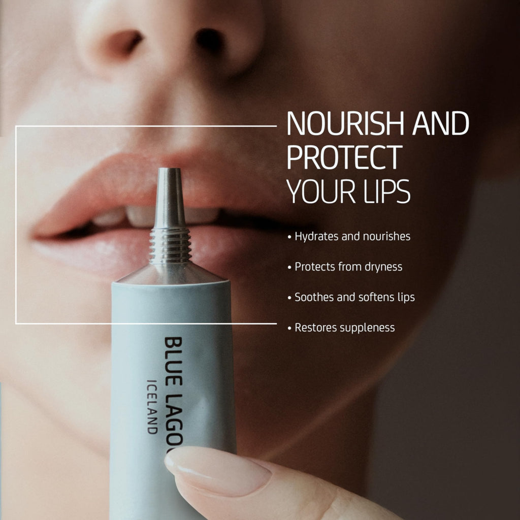 Blue Lagoon Skin Science - Natural Nourishing + Plumping Lip Balm | Sustainable, Bioactive Icelandic Skincare (0.33 oz | 10 ml) - FENGGESTORE20