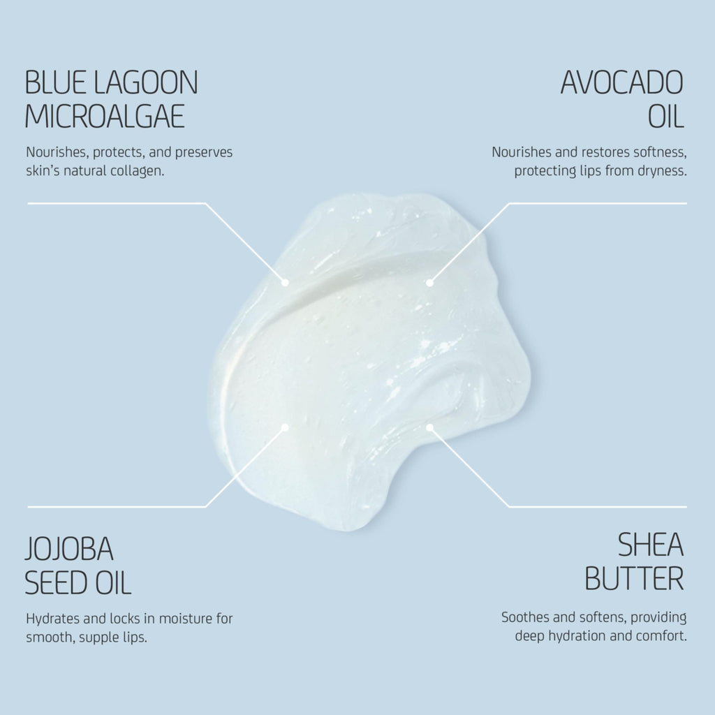 Blue Lagoon Skin Science - Natural Nourishing + Plumping Lip Balm | Sustainable, Bioactive Icelandic Skincare (0.33 oz | 10 ml) - FENGGESTORE20