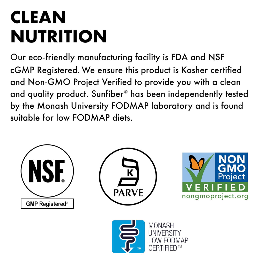 BlueBonnet Nutrition Sunfiber – 6 g of Plant Based Prebiotic Soluble Fiber – Supports Digestive Health* - Instant Dissolve – Non-GMO, Vegan, Kosher - FENGGESTORE20