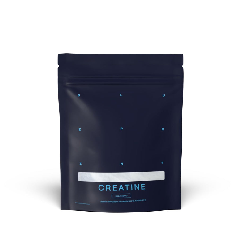 Blueprint Bryan Johnson Creatine Monohydrate Powder – Amino Acid Powder - Supplement Supports Muscle Growth, Recovery, Strength & Focus – Unflavored Creatine for Women & Men – 5g Dose – 100 Servings - FENGGESTORE20