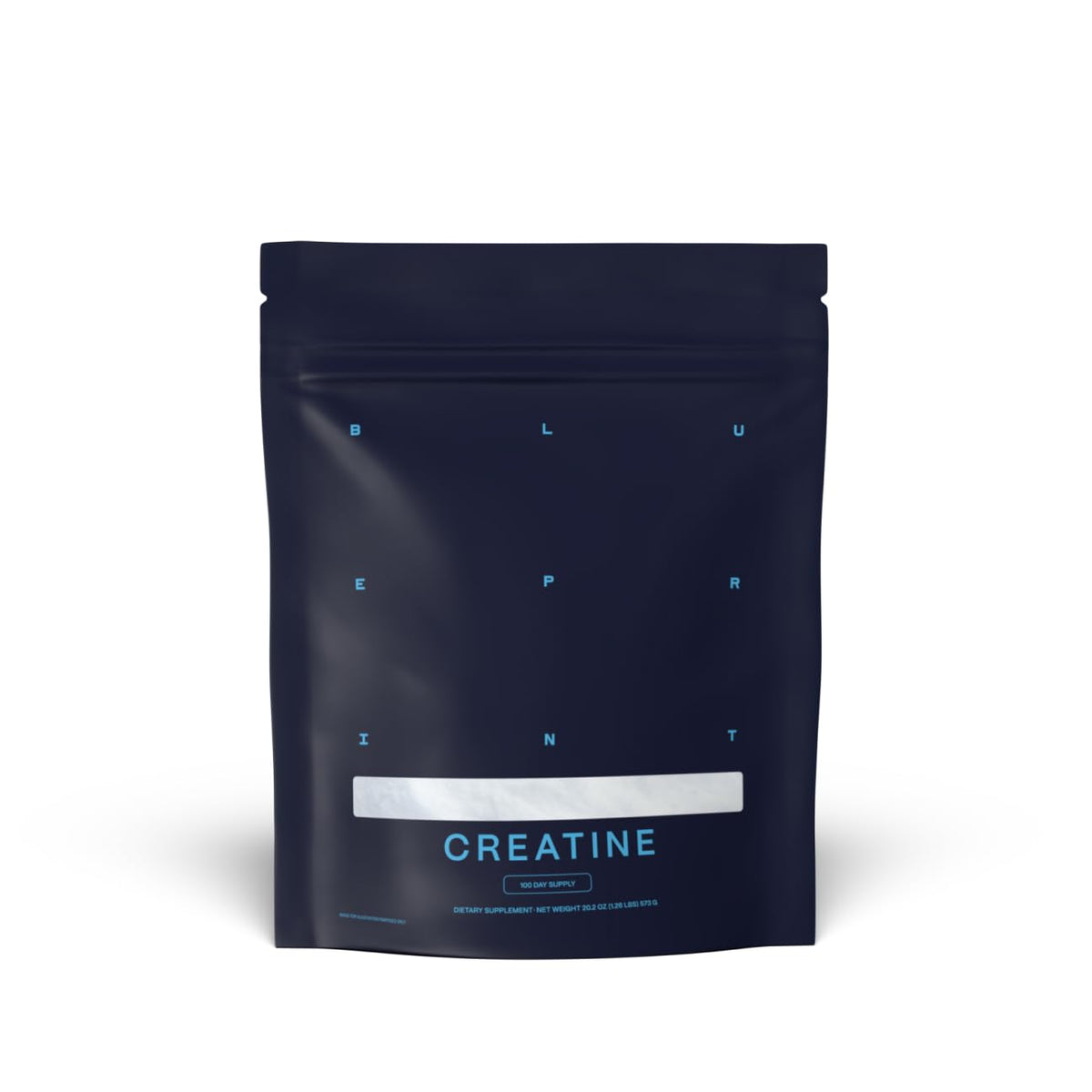 Blueprint Bryan Johnson Creatine Monohydrate Powder – Amino Acid Powder - Supplement Supports Muscle Growth, Recovery, Strength & Focus – Unflavored Creatine for Women & Men – 5g Dose – 100 Servings - FENGGESTORE20