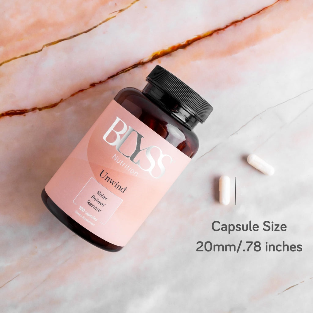 BLYSS Nutrition Magnesium Bisglycinate Capsules for Women - 200mg Chelated Glycinate Magnesium Supplement - Natural Supplements to Support Sleep, - FENGGESTORE20