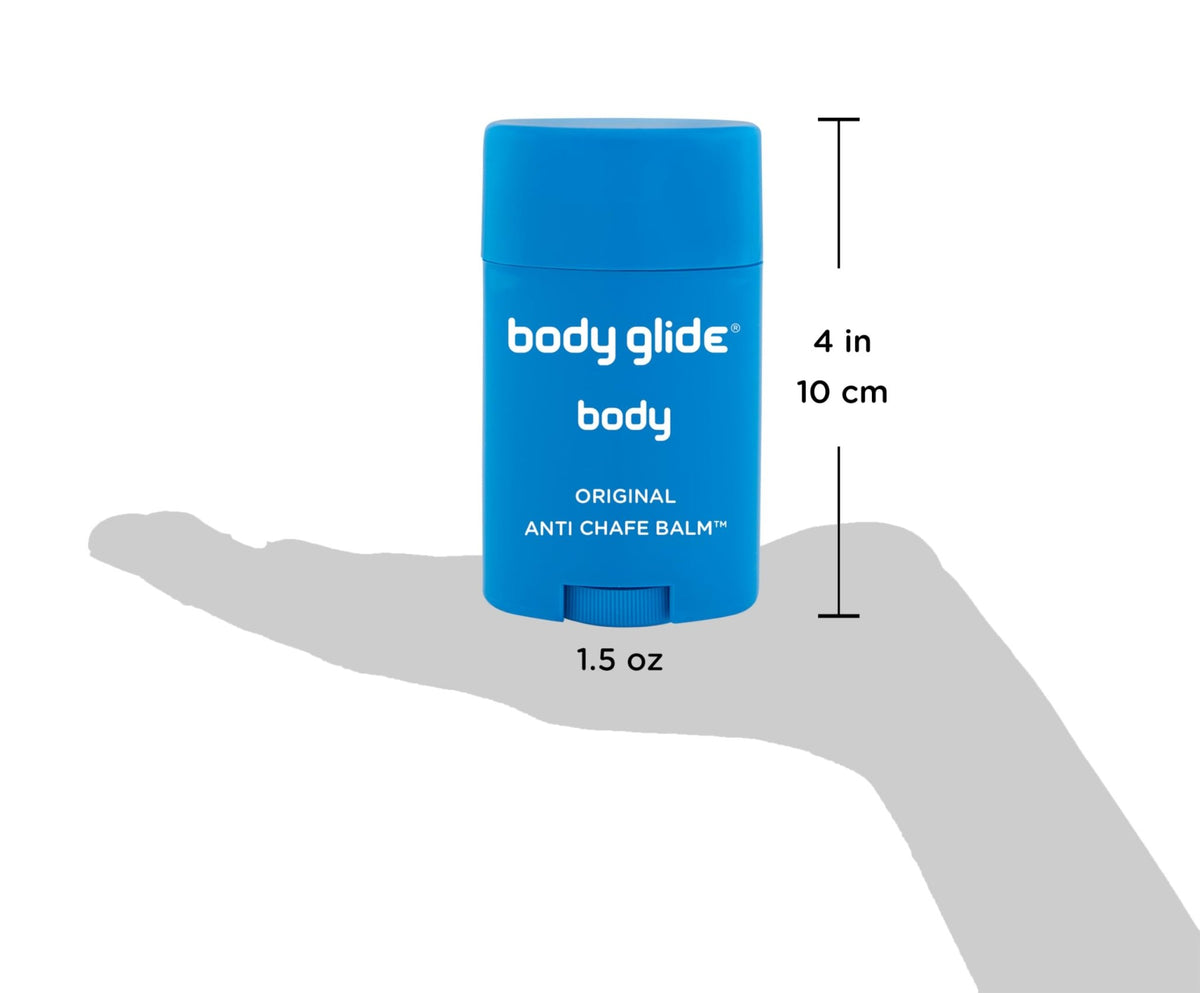 Body Glide Original Anti Chafe Balm | No Chafing Stick | Prevent Arm, Chest, Butt, Thigh, Ball Chafing & Irritation - FENGGESTORE20