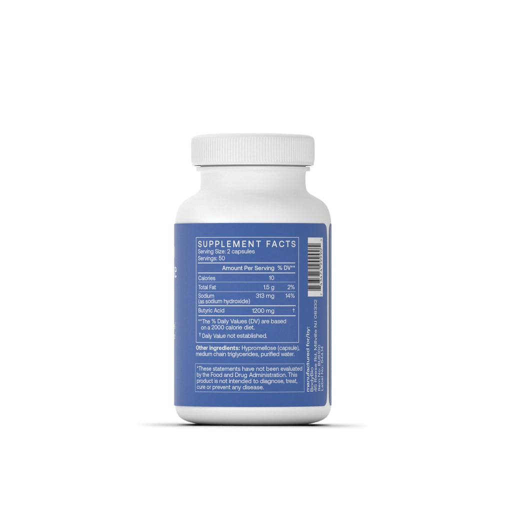 BodyBio Butyrate - Postbiotic for Gut Health, Digestive Support, Bloat, Gas & Constipation Relief, Leaky Gut Repair - Sodium - FENGGESTORE20