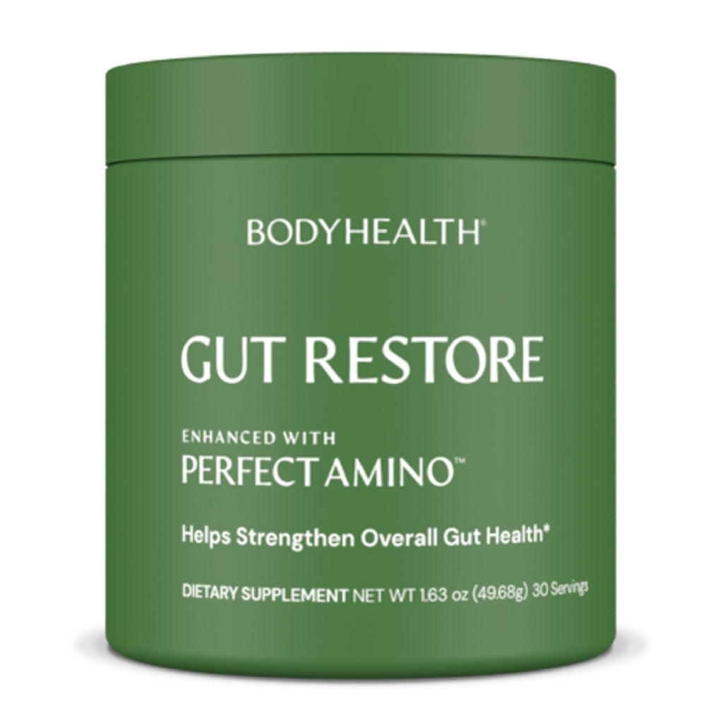 BodyHealth Gut Restore with PerfectAmino, ImmunoLin, and Humic Acid - Gut Health Supplement for Digestive and Immune Support - Unflavored - 30 Servings - FENGGESTORE20