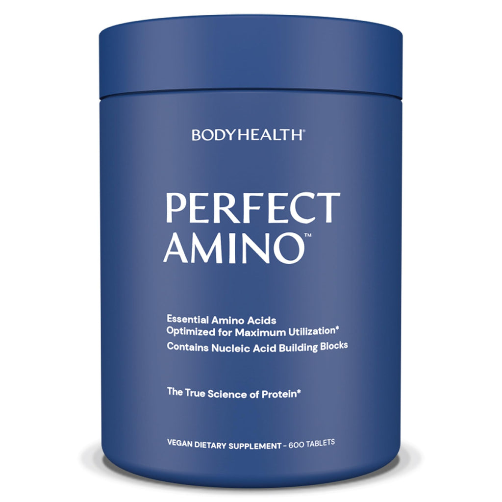 BodyHealth PerfectAmino, Essential Amino Acid with BCAAs + Lysine, Phenylalanine, Threonine, Methionine, Tryptophan, Supplement for Muscle Mass Production, - FENGGESTORE20