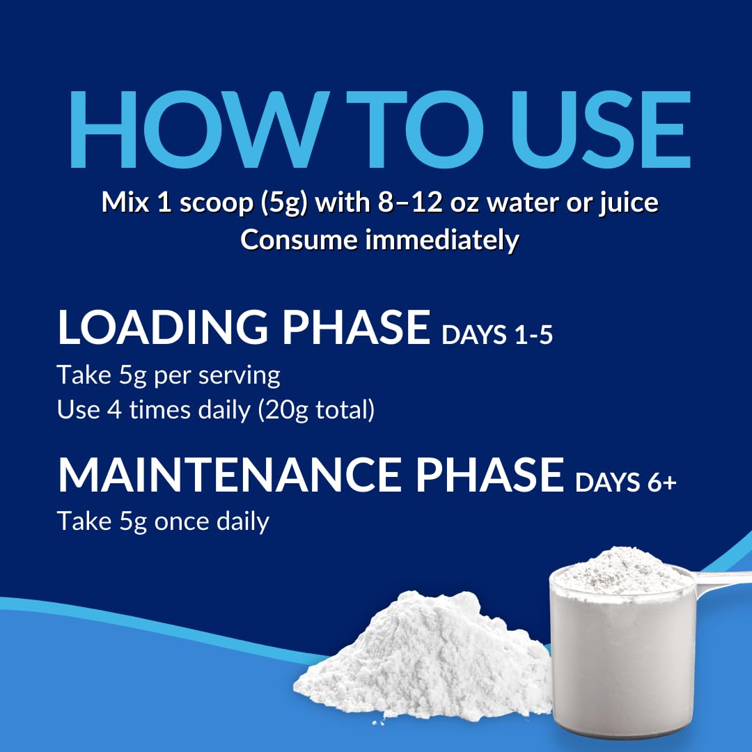 BodyTech Creatine Monohydrate Powder, Unflavored Micronized Creatine Formula for Men and Women, 5g per Serving, Pre Workout & Post Workout Supplement - FENGGESTORE20
