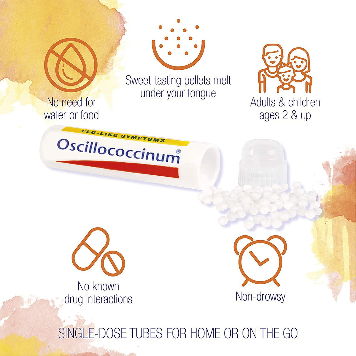 Boiron Oscillococcinum 36 Doses Homeopathic Medicine for Flu-Like Symptoms - FENGGESTORE20