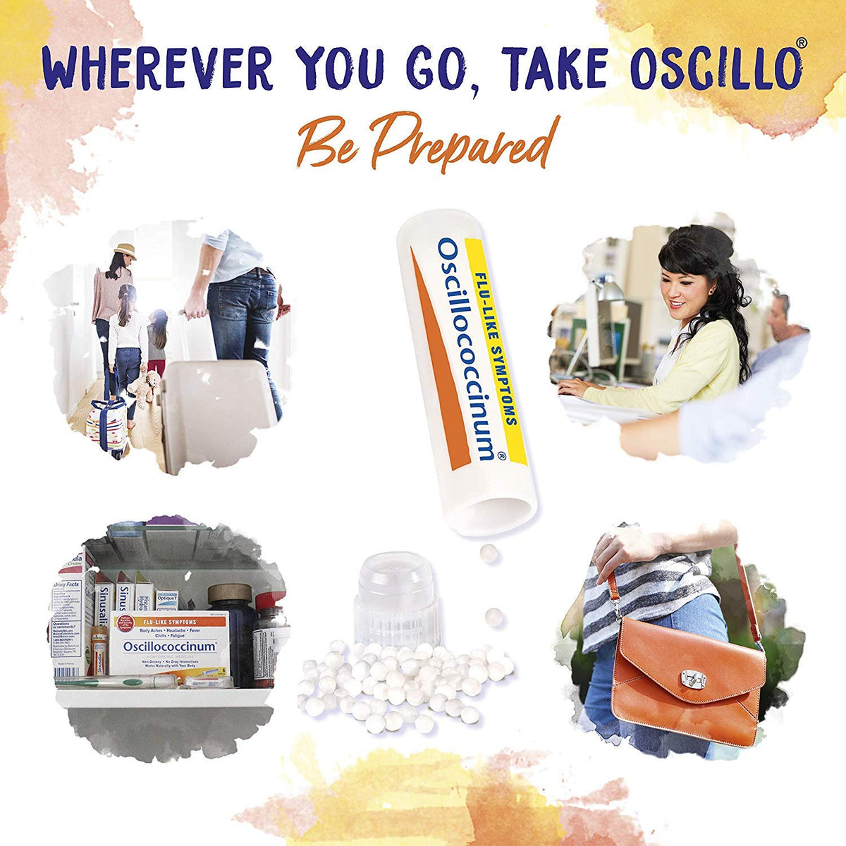 Boiron Oscillococcinum 36 Doses Homeopathic Medicine for Flu-Like Symptoms - FENGGESTORE20