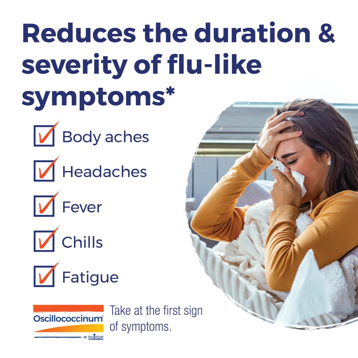 Boiron Oscillococcinum for Relief from Flu-Like Symptoms of Body Aches, Headache, Fever, Chills, and Fatigue - 30 Doses - FENGGESTORE20