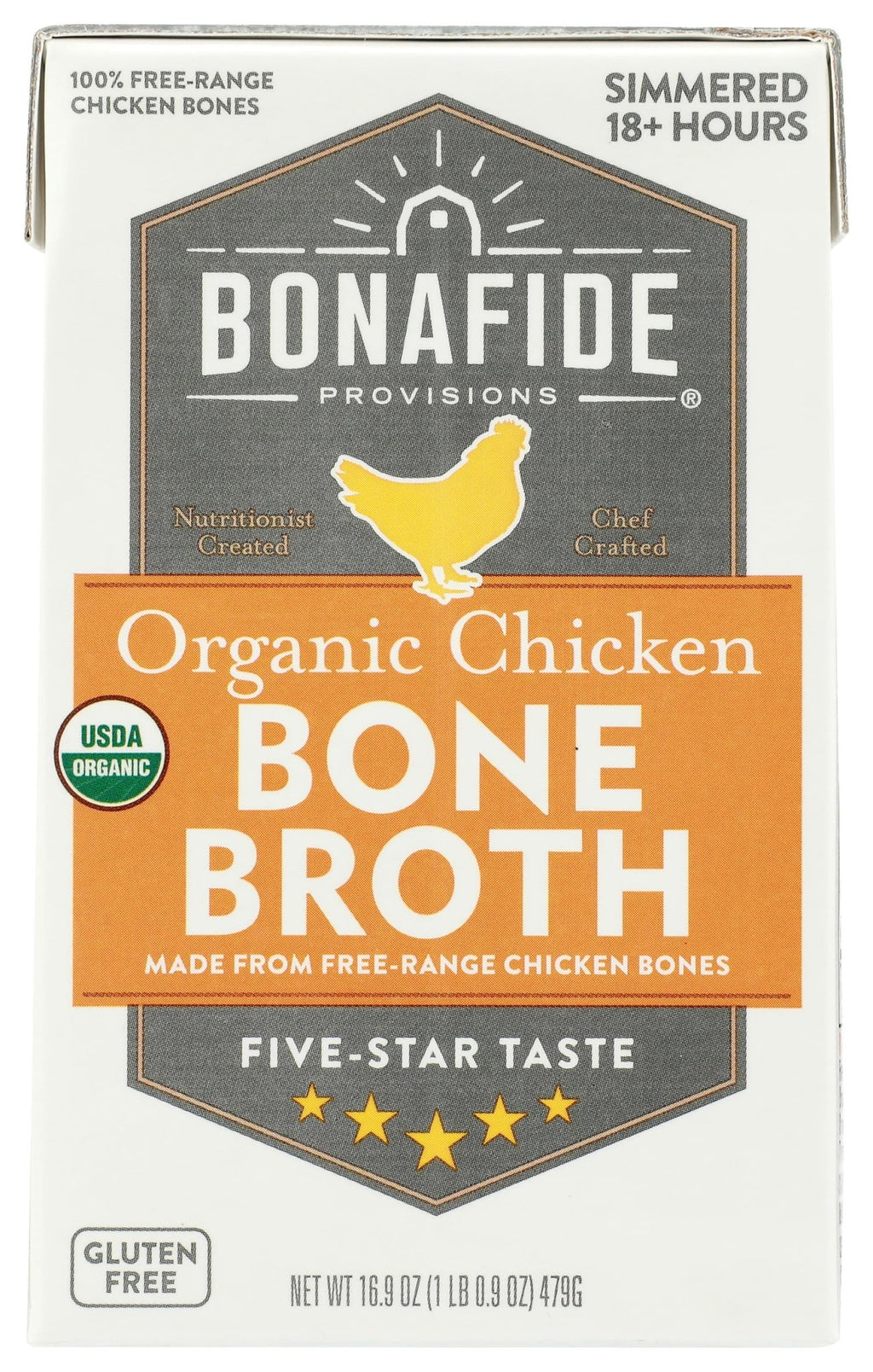 Bonafide Broth Bone Chicken Dry, 16.9 oz - FENGGESTORE20
