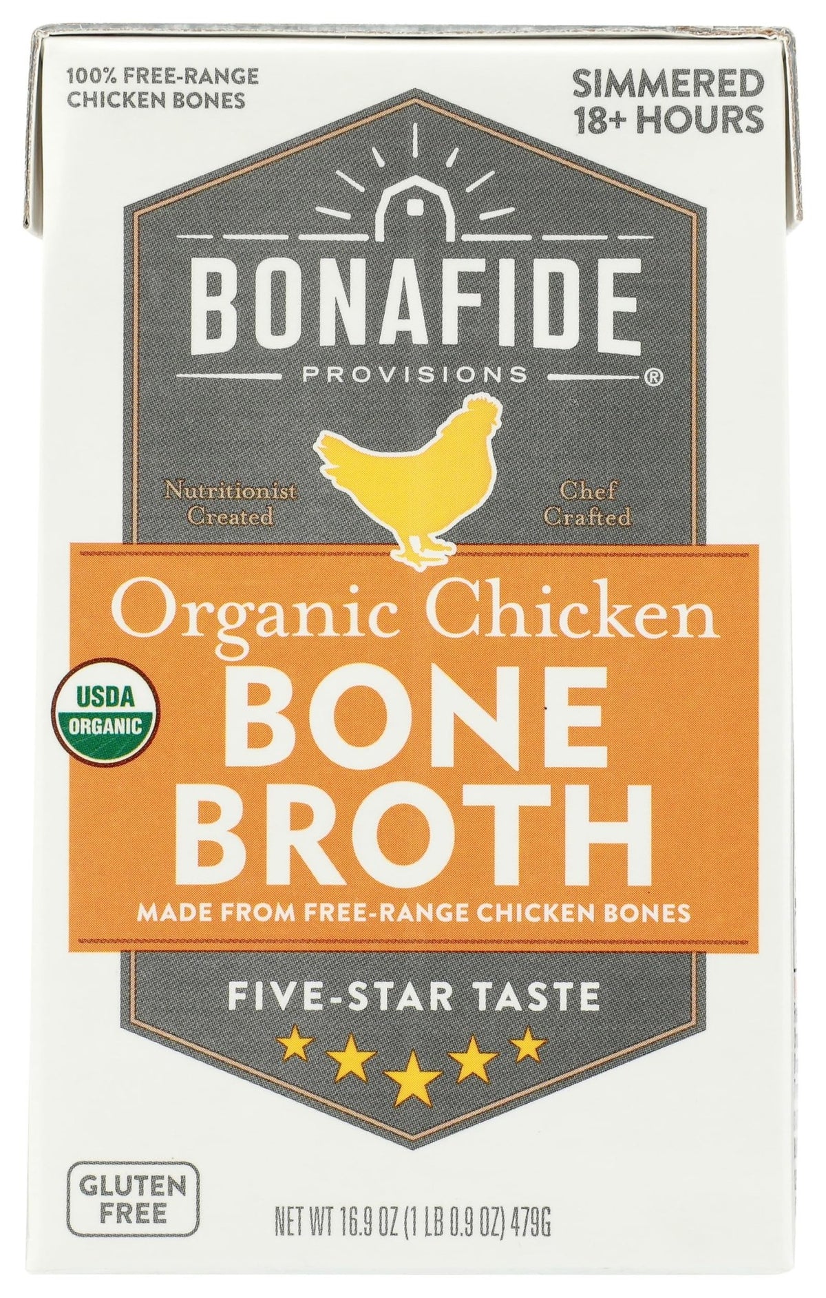 Bonafide Broth Bone Chicken Dry, 16.9 oz - FENGGESTORE20