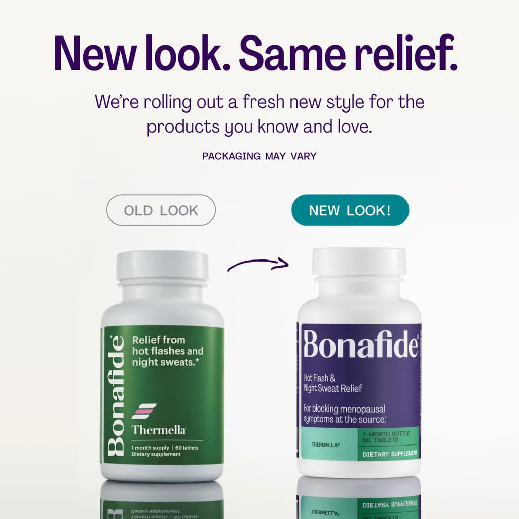 Bonafide Hot Flash and Night Sweats Relief (Thermella). — 1-Month Supply (60 Tablets) - FENGGESTORE20