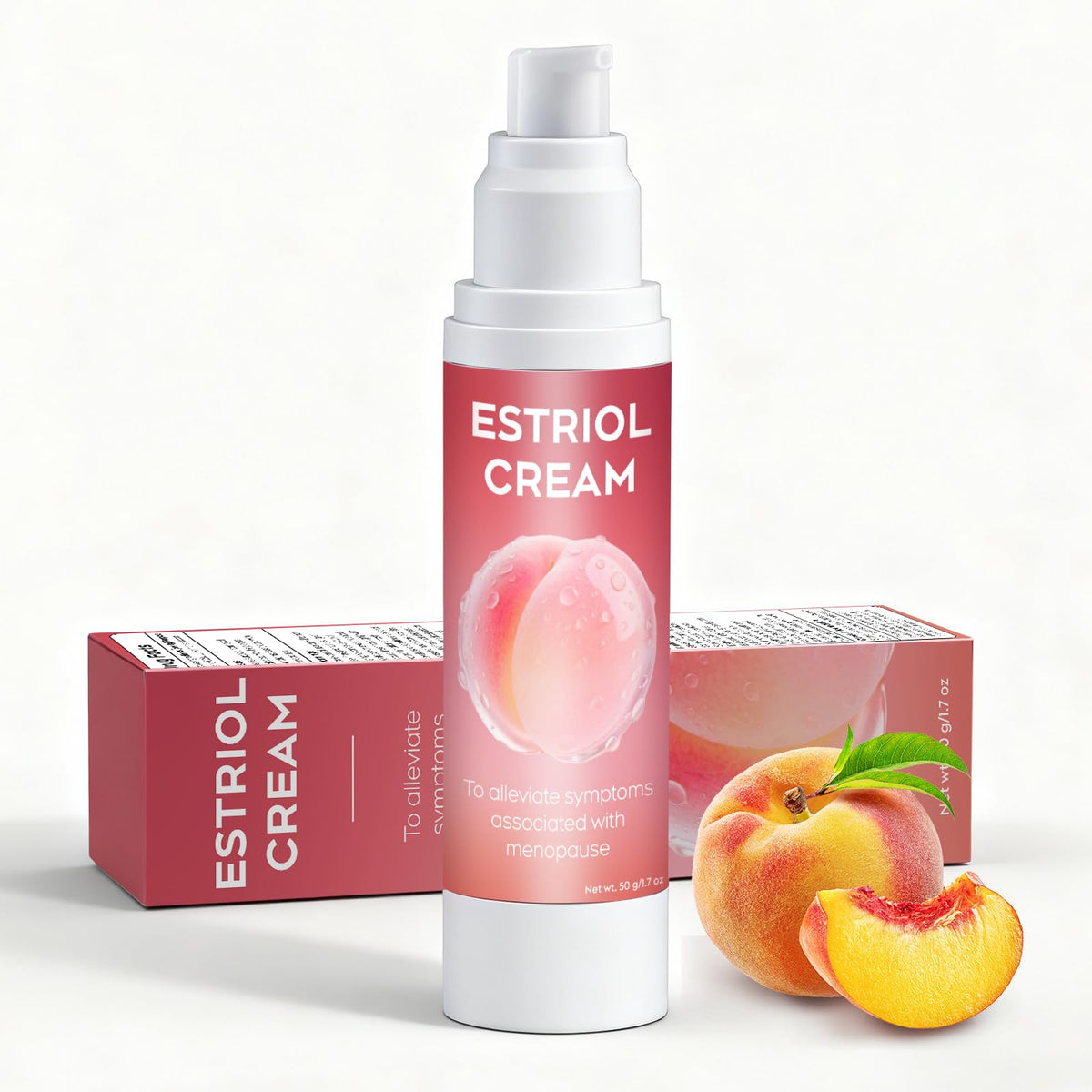 BonaImmuneX Bioidentical Estriol Moisturizing Cream for Women - Peri-Menopausal Intimate Hydration to Soothe Vaginal Dryness & Vulval Itch (1.76 oz / 50g, ~3-Month Supply) - FENGGESTORE20