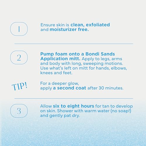 Bondi Sands Dark Self Tanning Foam | Lightweight, Self-Tanner Foam Enriched with Aloe Vera and Coconut - FENGGESTORE20
