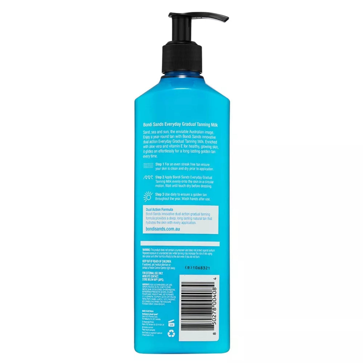Bondi Sands Everyday Gradual Tanning Milk | Long-lasting, Tanning Body Moisturizer Enriched - FENGGESTORE20