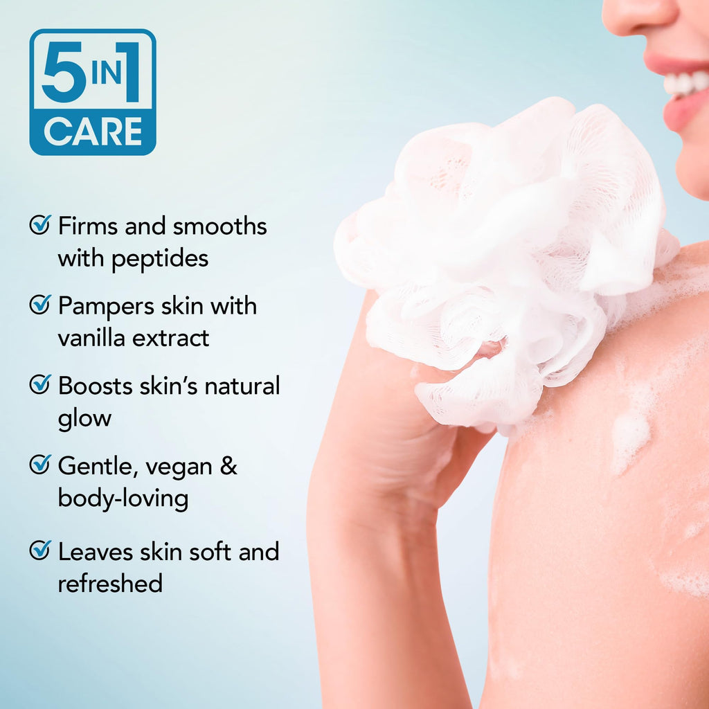 Botanic Hearth Vanilla Body Wash – Hydrating 5-in-1 Shower Gel with Warm Vanilla Aroma - FENGGESTORE20