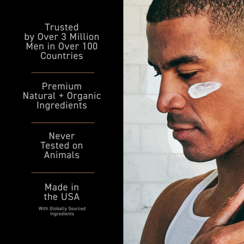Brickell Men's Restoring Under Eye Cream for Men, Natural and Organic Anti Aging Eye Balm To Reduce Puffiness, Wrinkles, Dark Circles - FENGGESTORE20