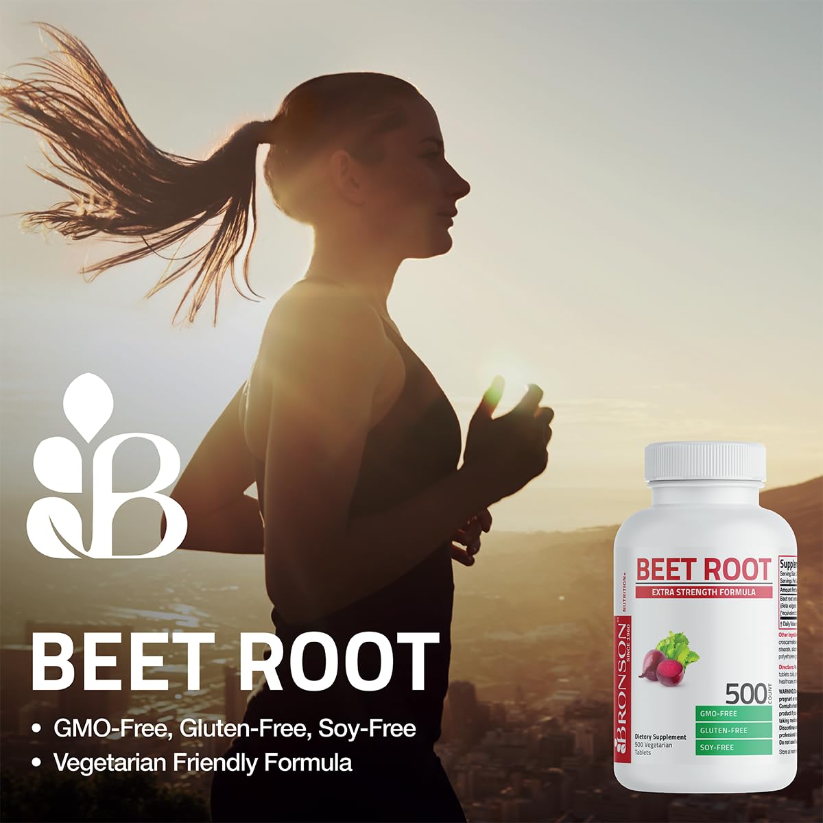 Bronson Beet Root Extra Strength, Non-GMO, 250 Vegetarian Tablets - FENGGESTORE20