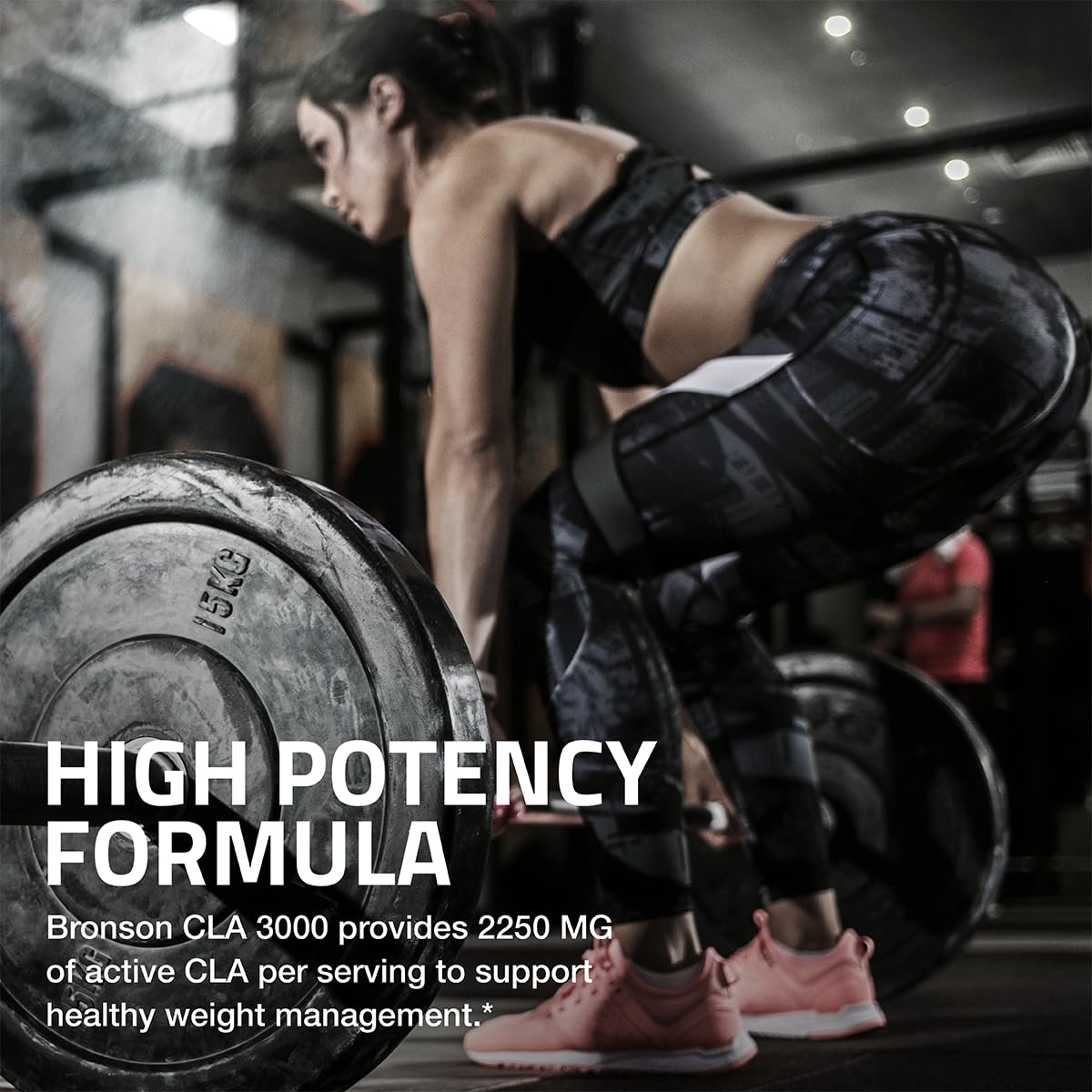 Bronson CLA 3000 Extra High Potency Supports Healthy Weight Management Lean Muscle Mass Non-Stimulating - FENGGESTORE20