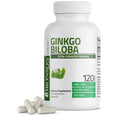 Bronson Ginkgo Biloba Extra Strength Supports Brain Function & Memory Support, 120 Vegetarian Capsules - FENGGESTORE20