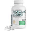 Bronson Magnesium Glycinate 200 MG per Serving Chelated for High Absorption, Gentle On Stomach, Non-GMO, 60 Vegetarian Capsules - FENGGESTORE20