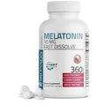 Bronson Melatonin 10mg Fast Dissolve Cherry Flavored Tablets Vegetarian Chewable Lozenges, 360 Count - FENGGESTORE20