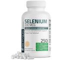 Bronson Selenium 200 mcg – Yeast Free Chelated Amino Acid Complex - Essential Trace Mineral with Superior Absorption - FENGGESTORE20