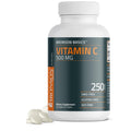 Bronson Vitamin C 500 MG Supports a Healthy Immune System & Antioxidant Protection, Non-GMO, 250 Vegetarian Tablets - FENGGESTORE20