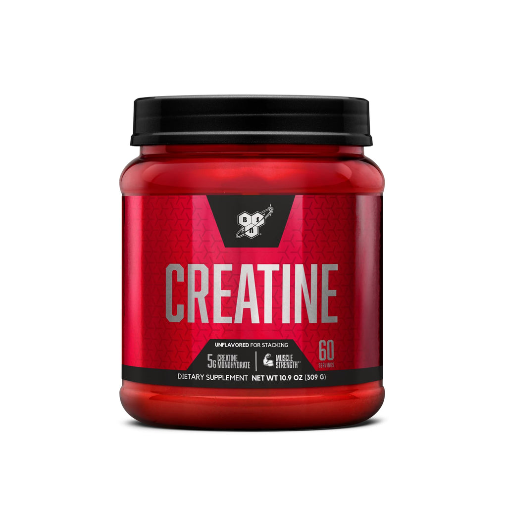 BSN Micronized Creatine Monohydrate Powder, Unflavored Creatine Powder, Micronized, Supports Muscle Building, Supports Muscle Strength, Gym Supplement - FENGGESTORE20