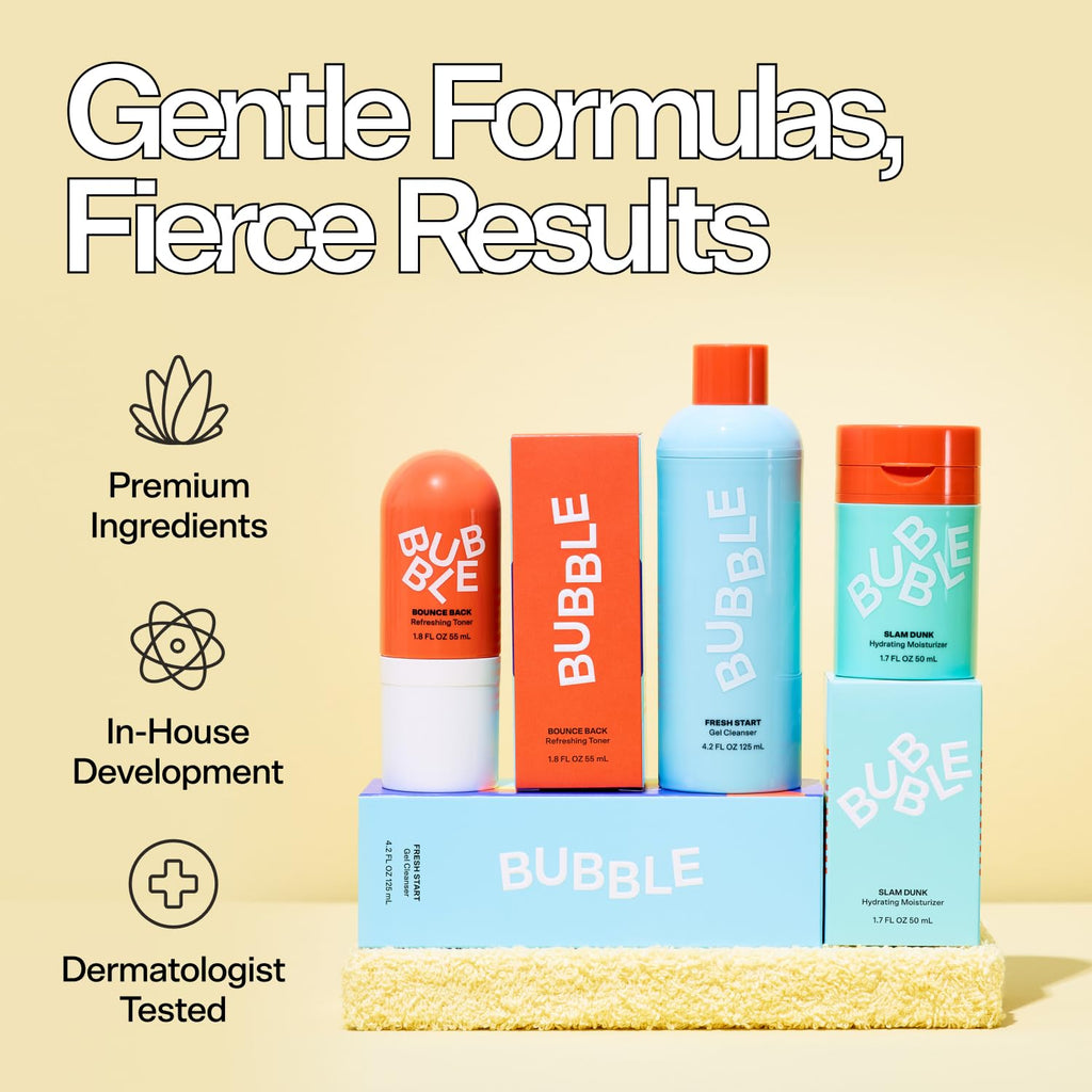 Bubble Skincare Slam Dunk Hydrating Face Moisturizer - Travel Size Lightweight Face Lotion - FENGGESTORE20