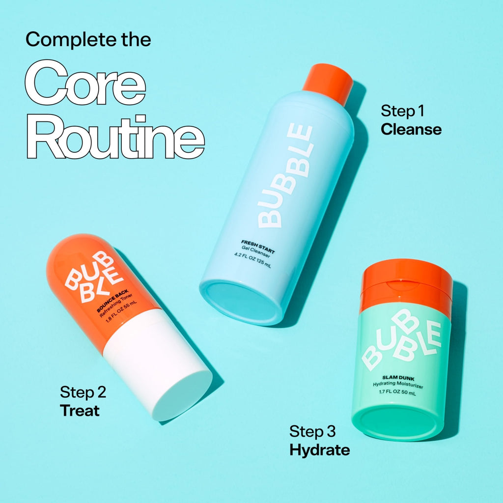 Bubble Skincare Slam Dunk Hydrating Face Moisturizer - Travel Size Lightweight Face Lotion - FENGGESTORE20