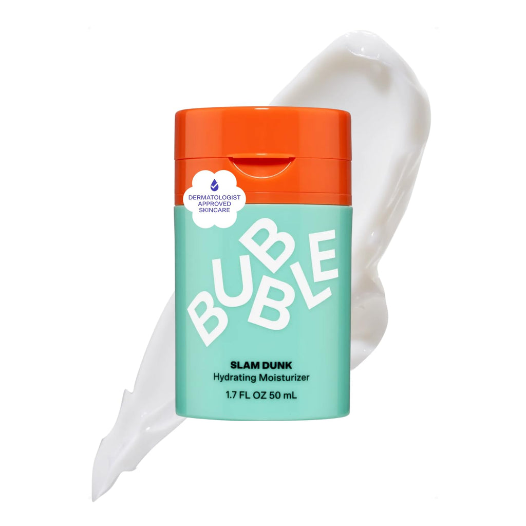 Bubble Skincare Slam Dunk Hydrating Face Moisturizer - Travel Size Lightweight Face Lotion - FENGGESTORE20