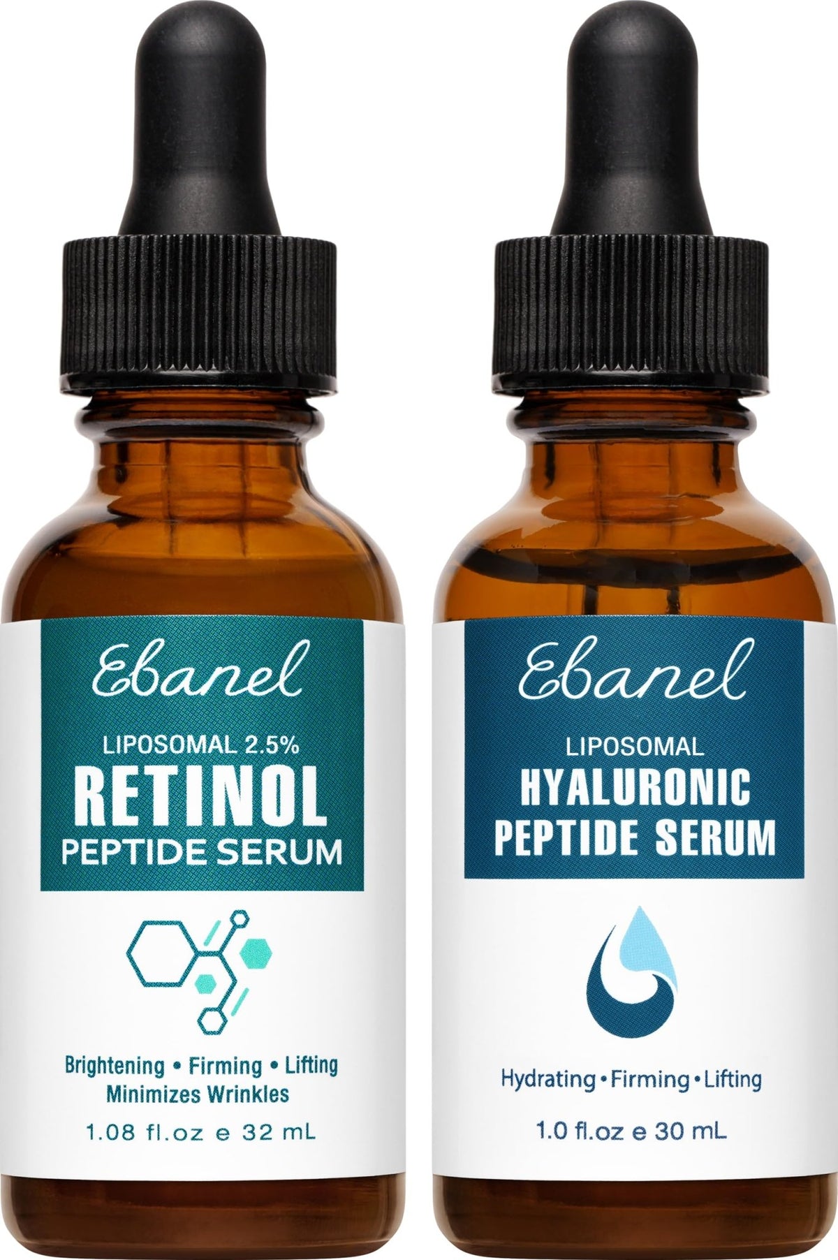 Bundle of Retinol Serum, and Hyaluronic Acid Serum - FENGGESTORE20