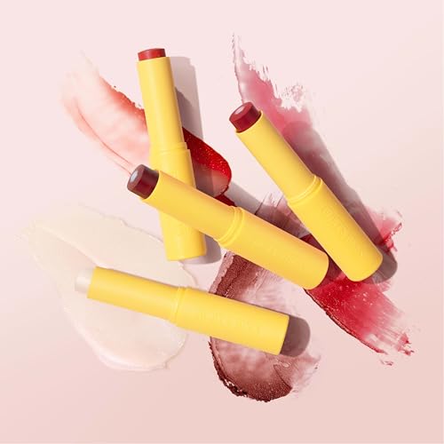 Burt’s Bees Tinted Boosted Balm, Misty Mauve, Hydrating Tinted Lip Balm with Vitamin C, E, and F Core, 24 Hour Lip Moisturizer with Responsibly Sourced Beeswax, 100% Natural Origin, 1 Count, 0.16oz - FENGGESTORE20