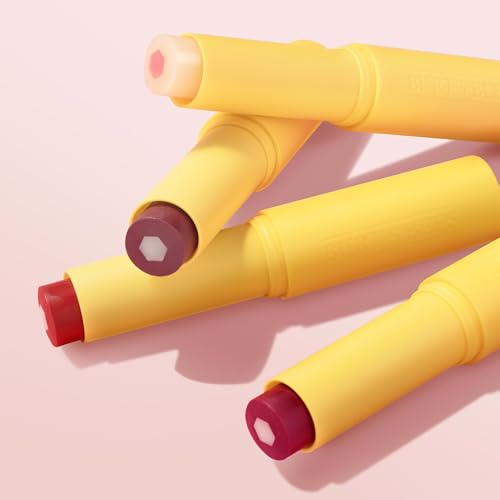Burt’s Bees Tinted Boosted Balm, Misty Mauve, Hydrating Tinted Lip Balm with Vitamin C, E, and F Core, 24 Hour Lip Moisturizer with Responsibly Sourced Beeswax, 100% Natural Origin, 1 Count, 0.16oz - FENGGESTORE20