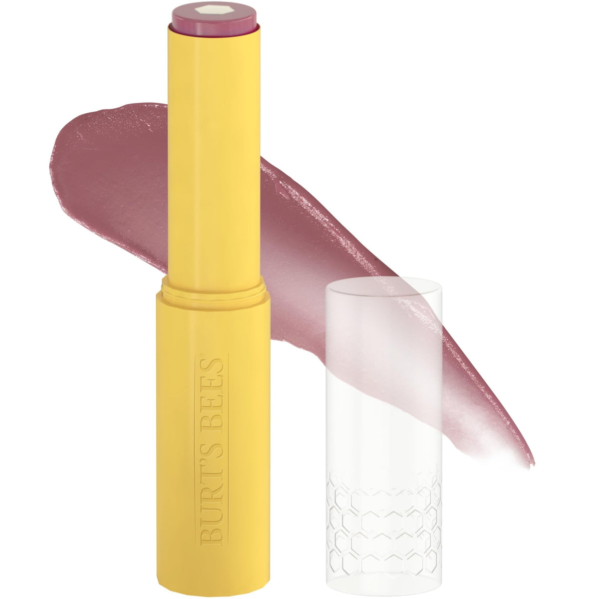 Burt’s Bees Tinted Boosted Balm, Misty Mauve, Hydrating Tinted Lip Balm with Vitamin C, E, and F Core, 24 Hour Lip Moisturizer with Responsibly Sourced Beeswax, 100% Natural Origin, 1 Count, 0.16oz - FENGGESTORE20