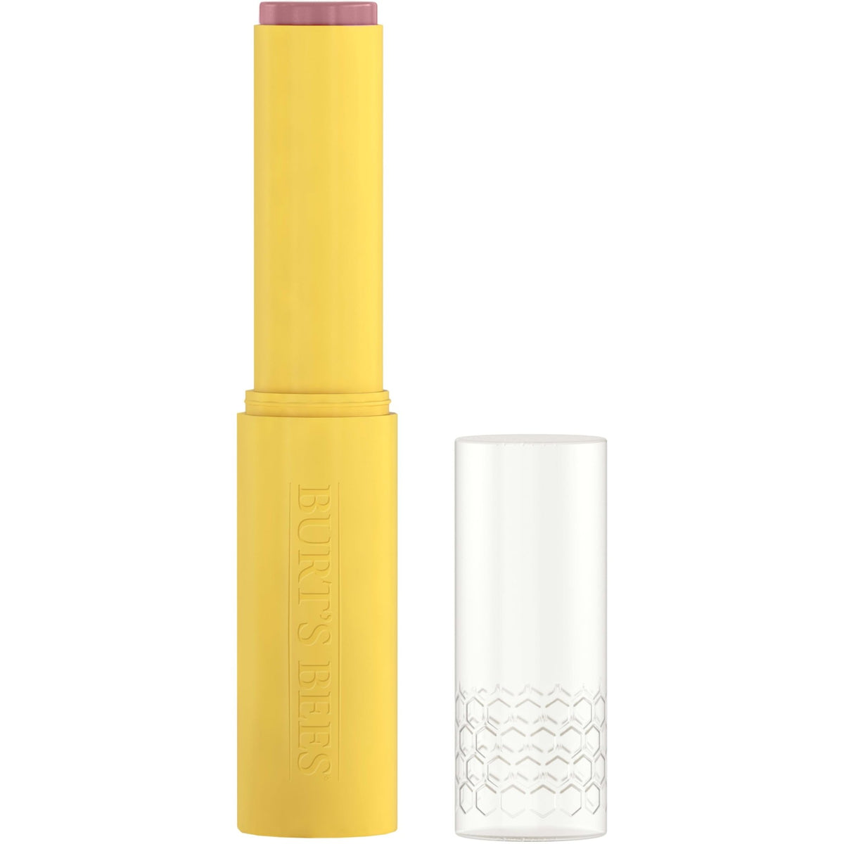 Burt’s Bees Tinted Boosted Balm, Misty Mauve, Hydrating Tinted Lip Balm with Vitamin C, E, and F Core, 24 Hour Lip Moisturizer with Responsibly Sourced Beeswax, 100% Natural Origin, 1 Count, 0.16oz - FENGGESTORE20