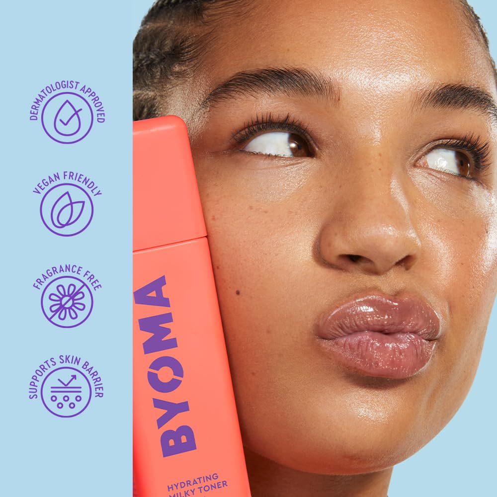 BYOMA Hydrating Milky Toner - Dewy, Ultra Hydrating Toner for Face - Soothes Skin, Locks in Moisture - FENGGESTORE20