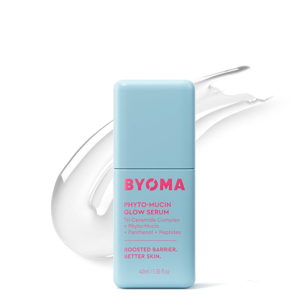 BYOMA Phyto-Mucin Glow Serum - Mucin Face Serum for Glass Skin - Plumps, Primes - FENGGESTORE20