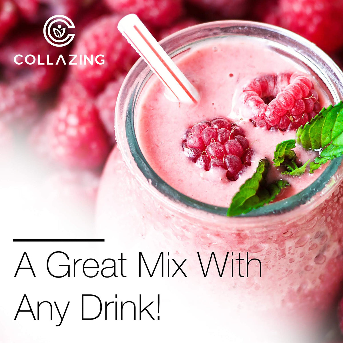C COLLAZING - Alaskan Wild-Caught Marine Collagen Peptides with Hyaluronic Acid & Vitamin C - Supports Skin, Hair, Nails, Joints & Bones - Type 1 & 3 Collagen - FENGGESTORE20