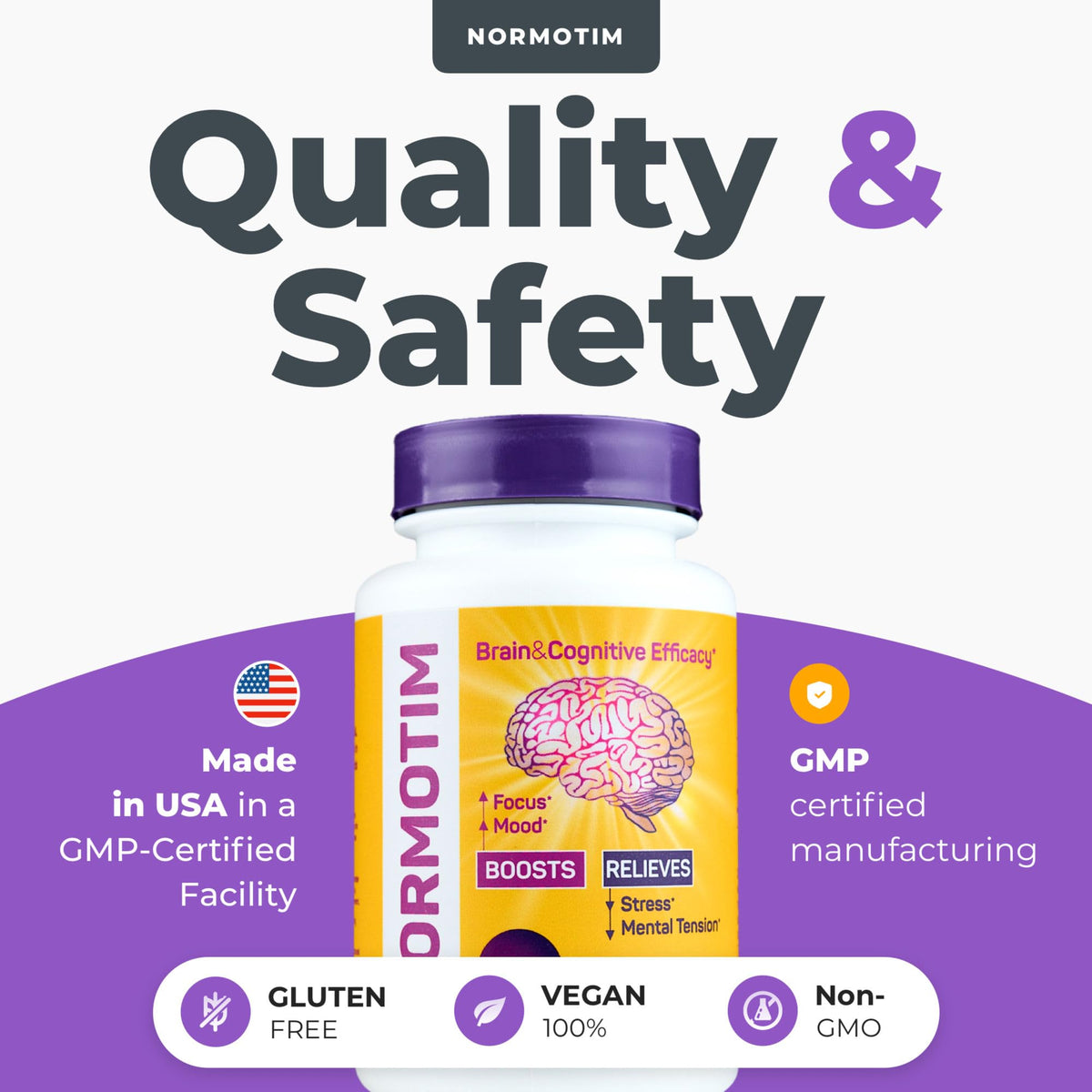 Calm & Focus Support – Lithium Ascorbate 5mg Fast-Dissolve Tablets with Vitamin C, B1 & B6 – Non-Drowsy Cognitive & Memory Support - FENGGESTORE20