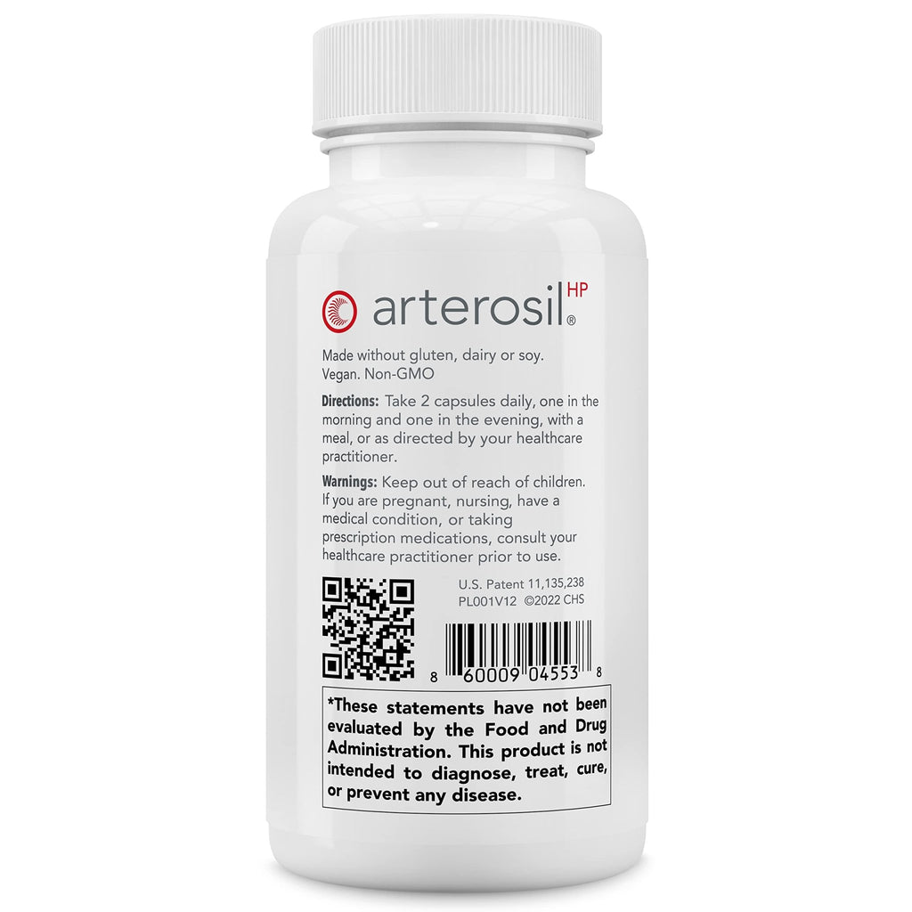 Calroy Health Sciences Arterosil HP Professional - Endothelial Glycocalyx Support - Heart Health Support - Artery Health Support - Circulation Support – MonitumRS® Rhamnan Sulfate - Monostroma Nitidum - FENGGESTORE20