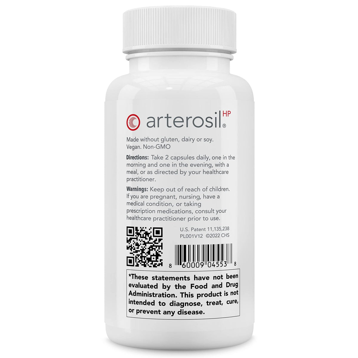 Calroy Health Sciences Arterosil HP Professional - Endothelial Glycocalyx Support - Heart Health Support - Artery Health Support - Circulation Support – MonitumRS® Rhamnan Sulfate - Monostroma Nitidum - FENGGESTORE20