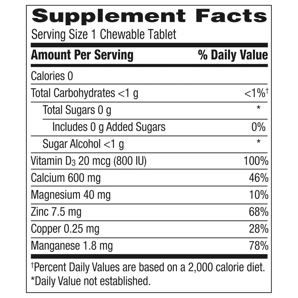 Caltrate Chewables 600 +D3 Plus Minerals Calcium and Vitamin D, Sugar Free, Cherry, Orange and Fruit Punch, 155 count - FENGGESTORE20